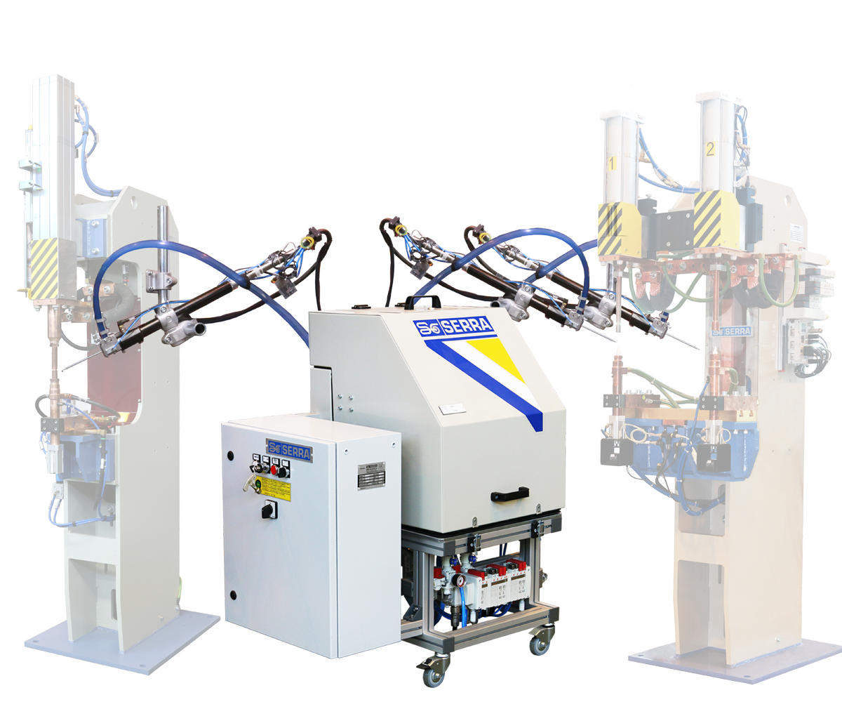 Alimentador doble de tuercas